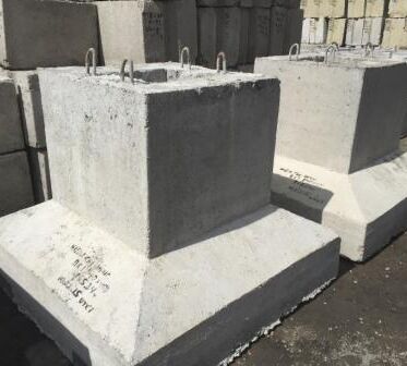 Блоки фундаментные стаканного типа 