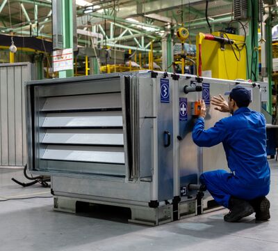 ТОО «VENT CONSTRUCTION GROUP» предлагает установки систем вентиляции