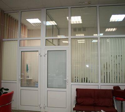 Изготовление перегородок ПВХ 