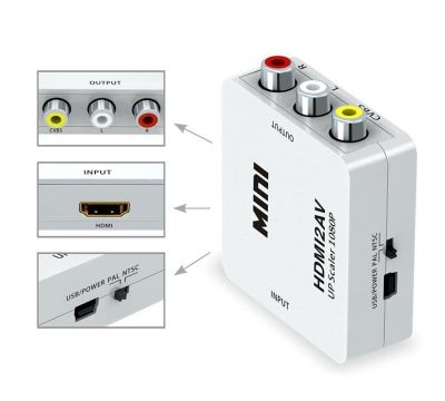 Продам адаптер конвертер / переходник / преобразователь с HDMI на RCA 