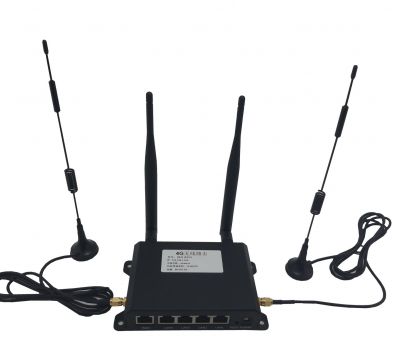 Продам 4G WIFI LAN роутер с выносными 4G антеннами и пятью Ethernet 