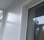 Обшивка балконной стены с установкой наружных откосов