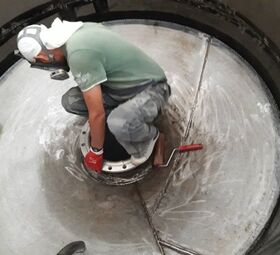 Футеровка поверхностей технологического оборудования