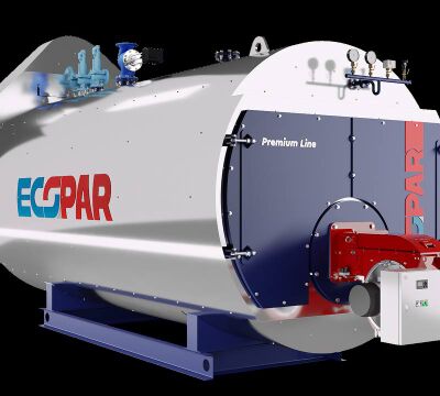 Промышленный жаротрубный паровой котел высокого давления ECO-PAR
