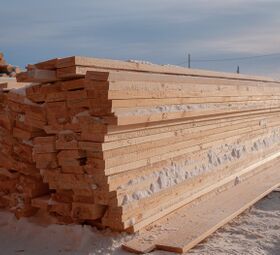 Доска обрезная от производителя